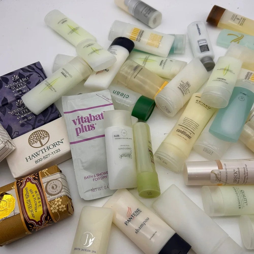 Travel Size Toiletries Bulk Lot Hotel Spa Shampoo Conditioner Soap Pantene Mixed